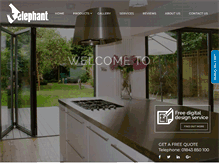 Tablet Screenshot of elephantwindows.co.uk